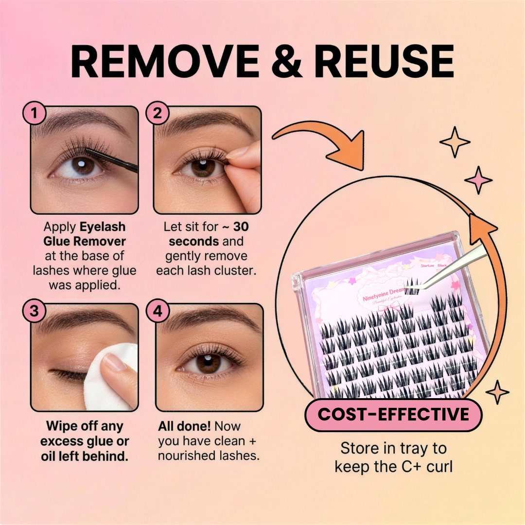 90PCs Starluxe Lashes - Black