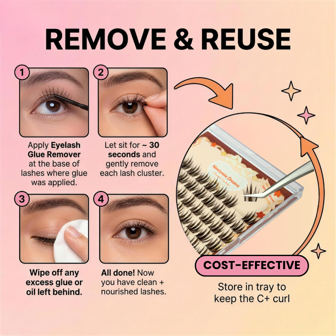 90PCs Starluxe Lashes - Brown