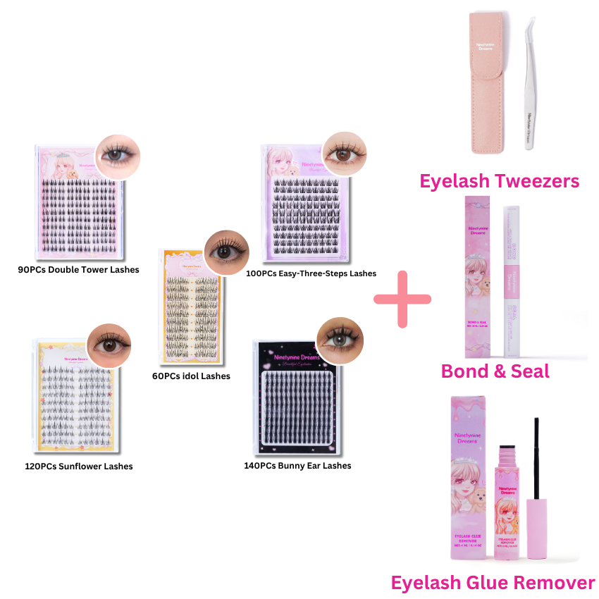 510PCs Ninetynine Dreams Manhua Lashes Bundle