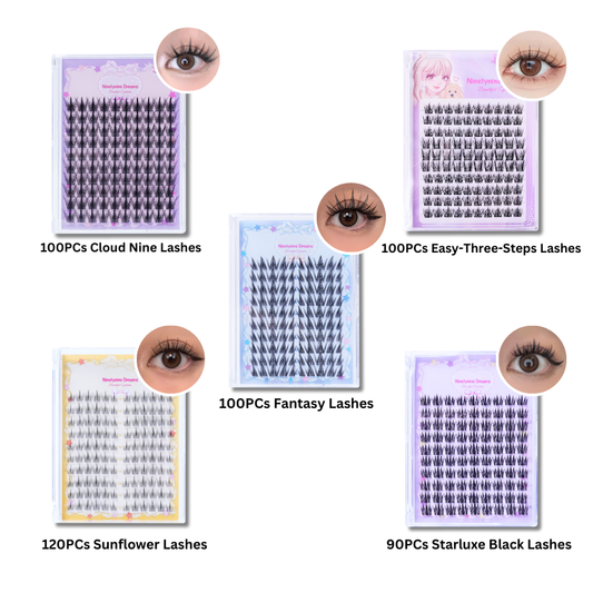510PCs Ninetynine Dreams Manhua Lashes Bundle