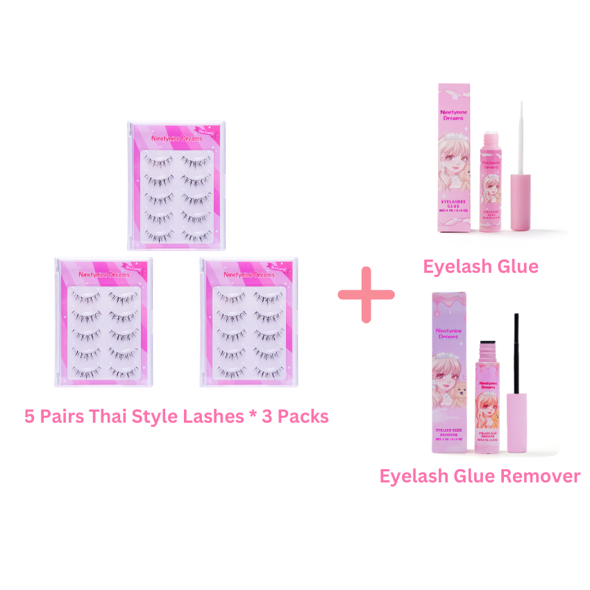 5 Pairs Thai Style Lashes