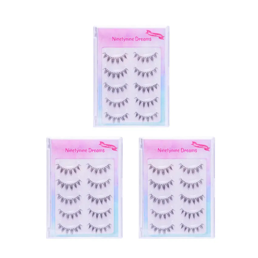 5 Pairs Manhua Lashes Ninetynine Dreams