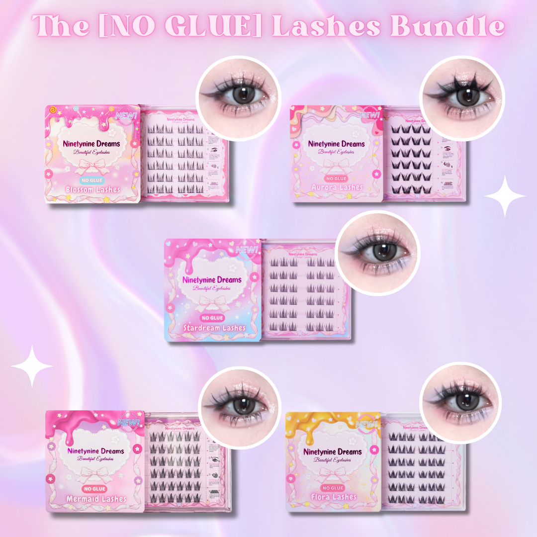 The [NO GLUE] Self-Adhesive Lashes Bundle - Ninetynine Dreams