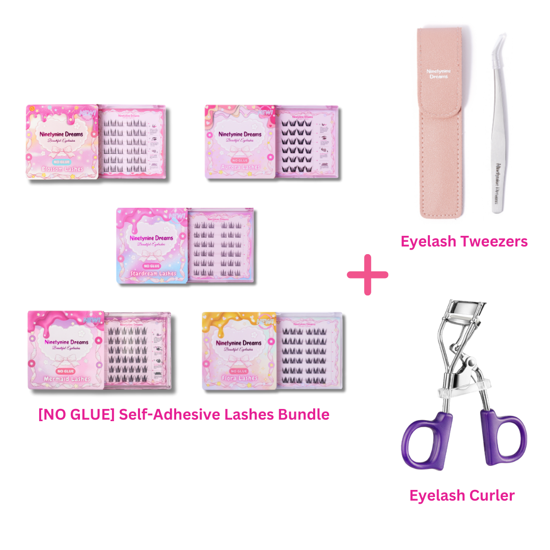 The [NO GLUE] Self-Adhesive Lashes Bundle