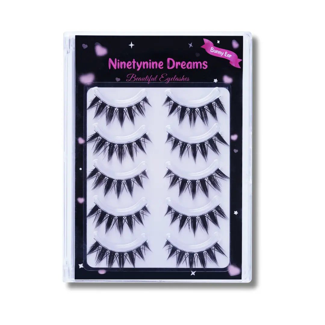5 Pairs Bunny Ear Lashes
