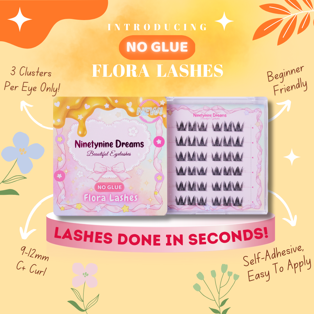 [NO GLUE] Flora Lashes