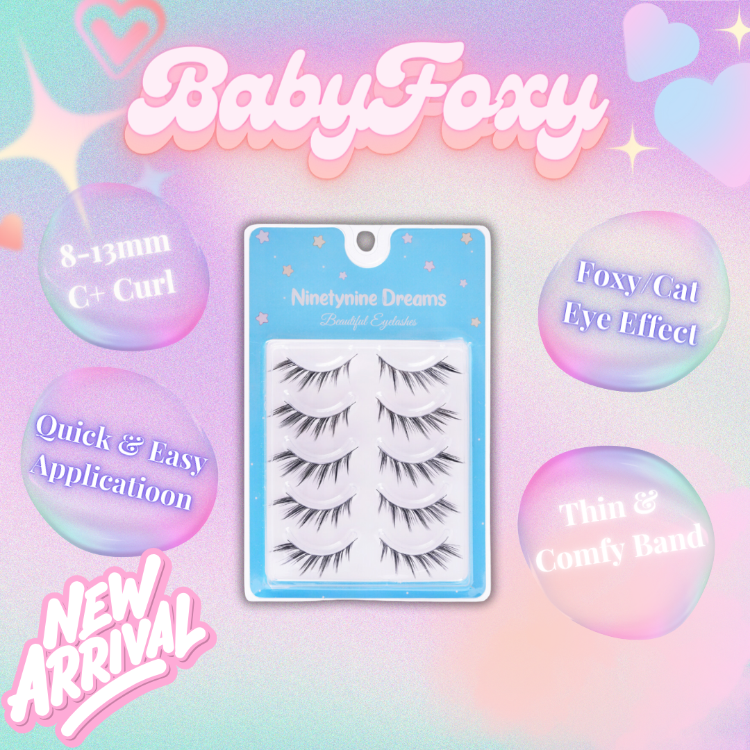 5 Pairs Baby Foxy Lashes