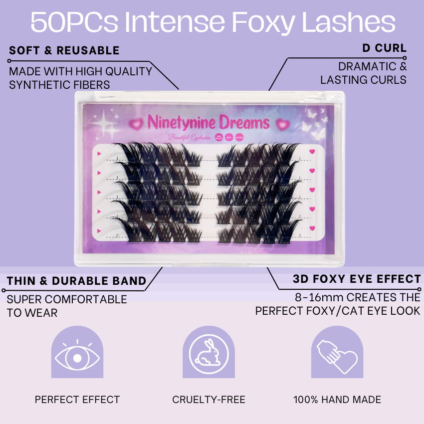 Synthetic Fiber False Lashes