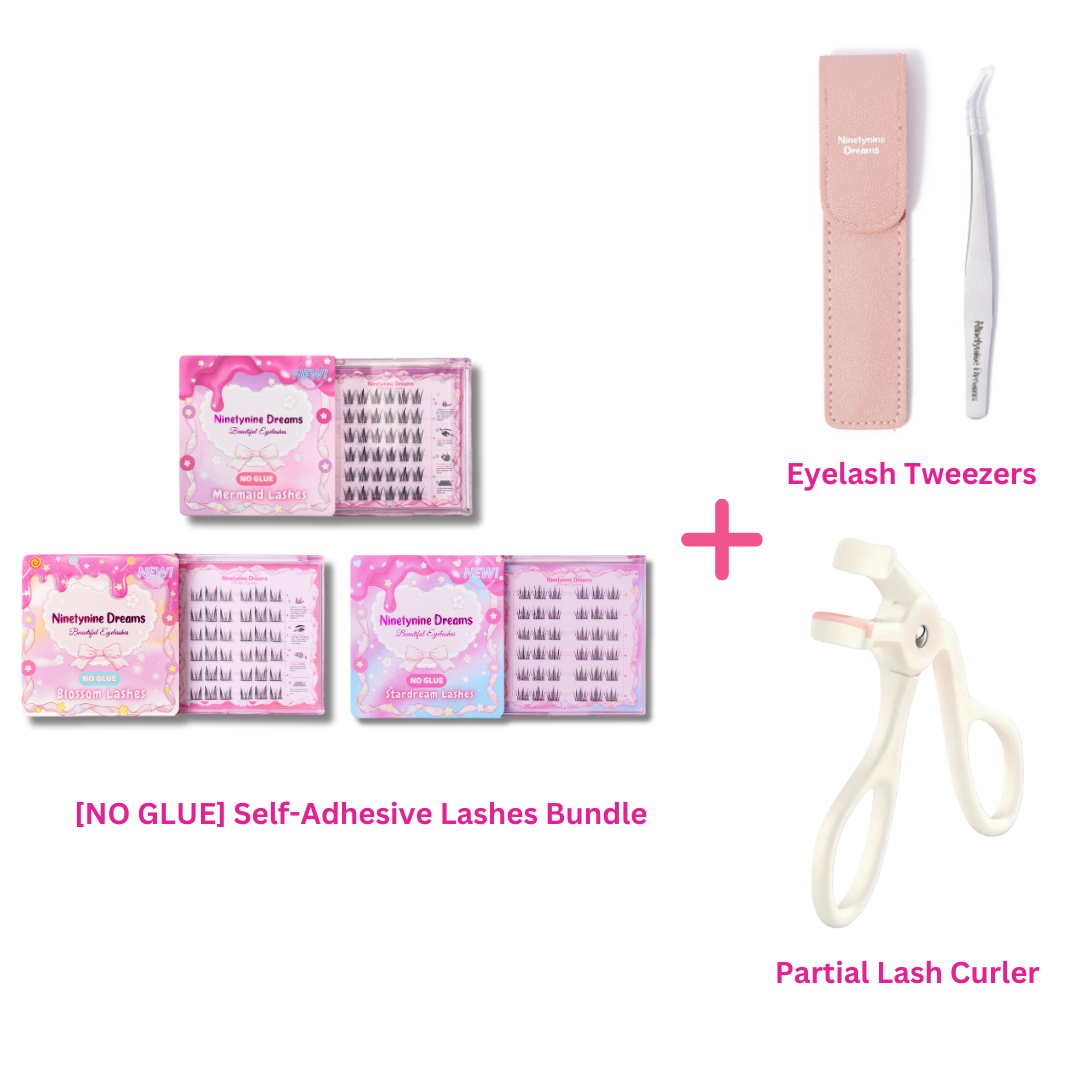 The [NO GLUE] Self-Adhesive Lashes Bundle (3 Styles)