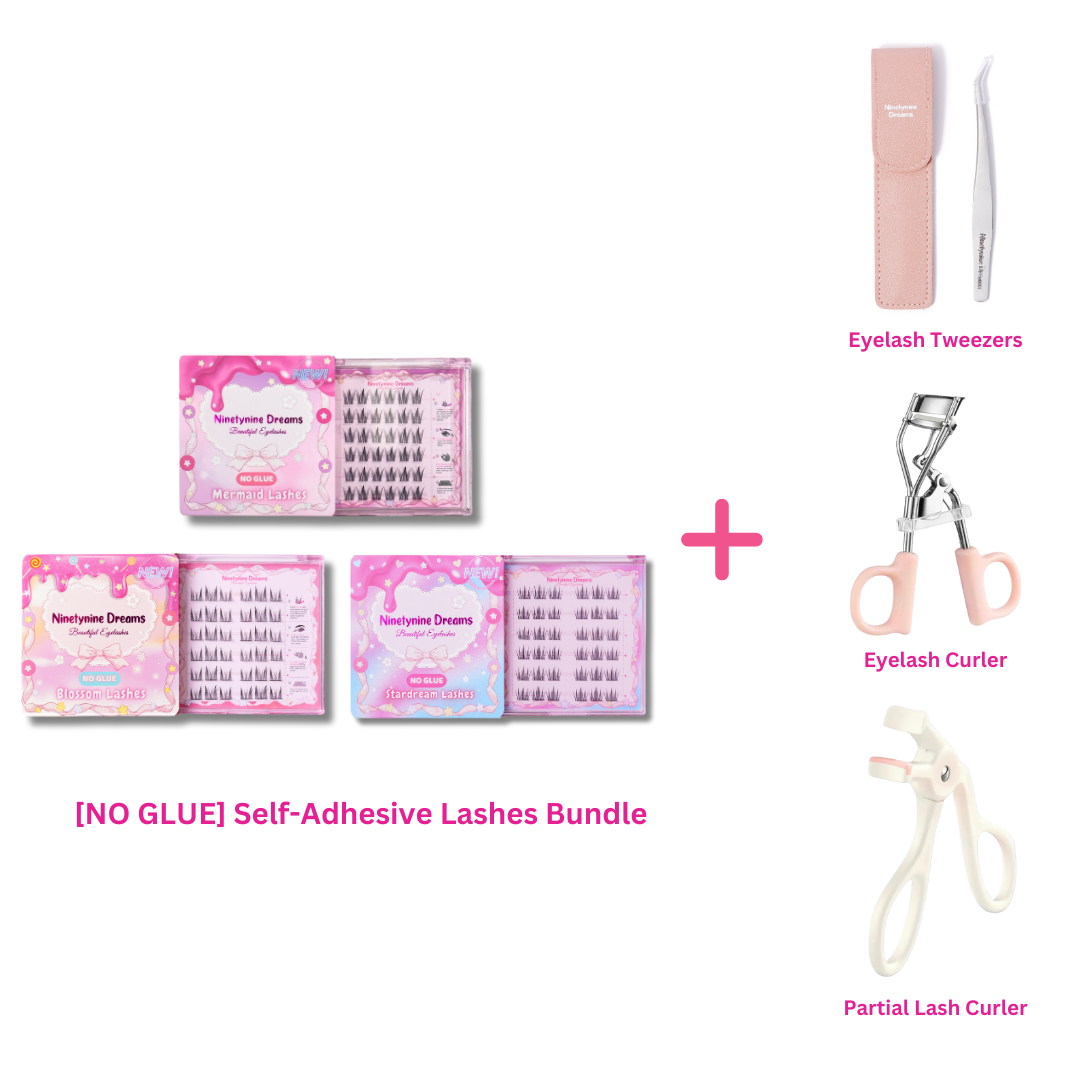 The [NO GLUE] Self-Adhesive Lashes Bundle (3 Styles)