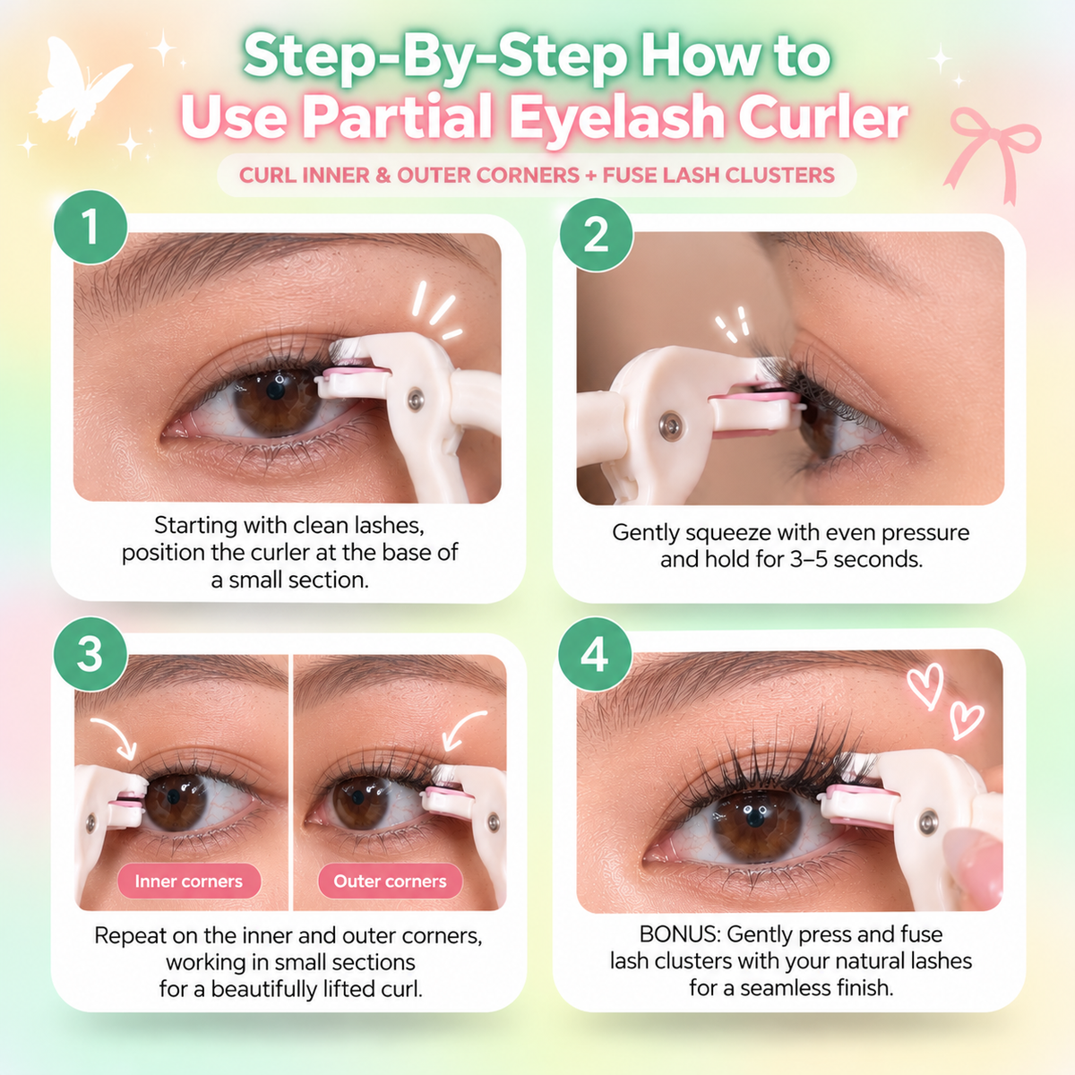 Partial Eyelash Curler