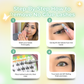 Step-by-step removal tutorial for No Glue Auradream self-adhesive lashes