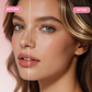 Before and after results showing natural eye enhancement with Bisca Lower Lashes