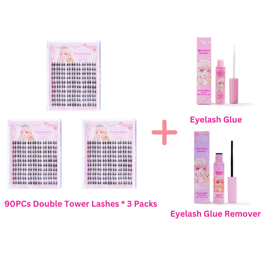 90PCs Double Tower Lashes