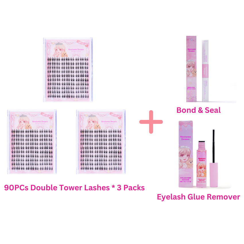 90PCs Double Tower Lashes