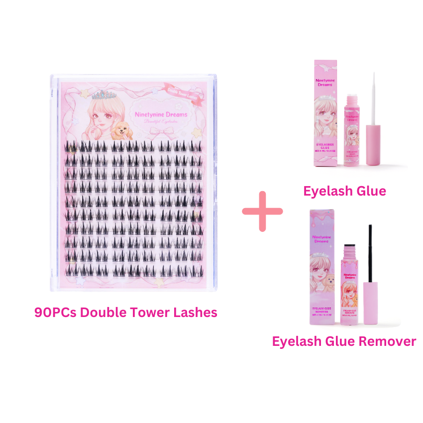 90PCs Double Tower Lashes