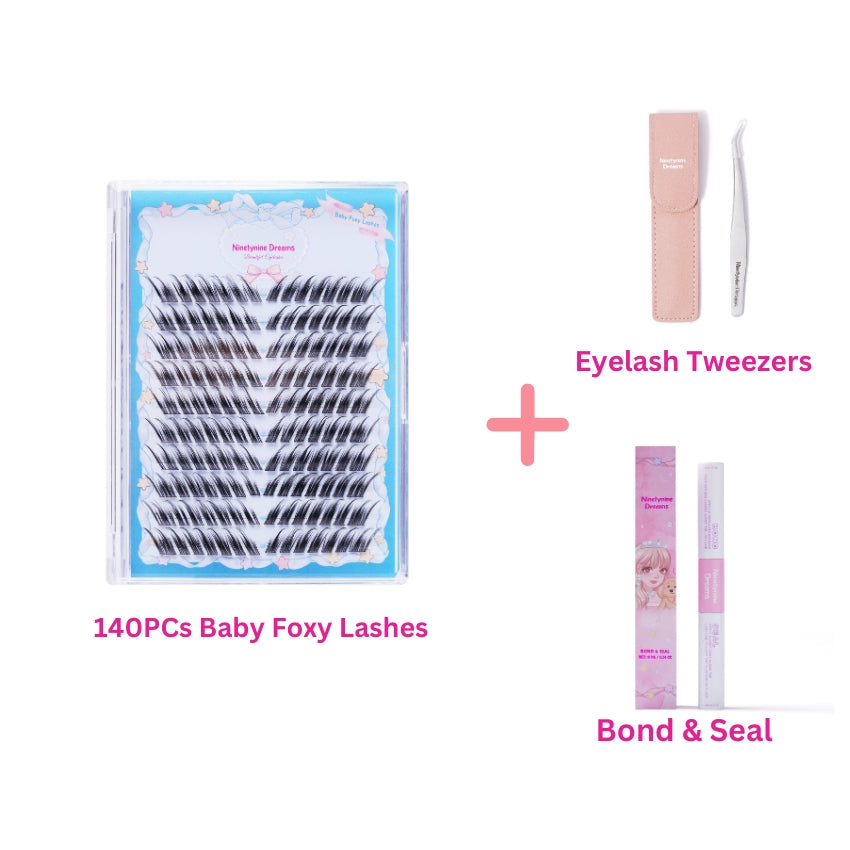 140PCs Baby Foxy Lashes - Ninetynine Dreams