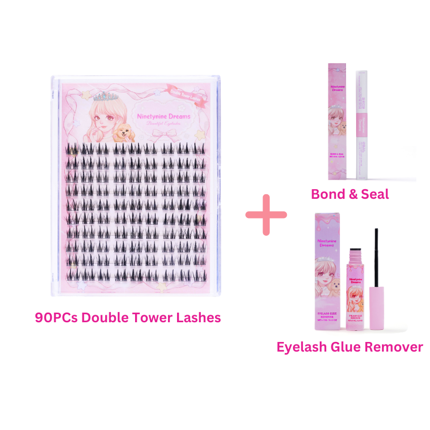 90PCs Double Tower Lashes