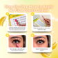 Step-by-step instructions for applying No Glue Solara Lower Lashes