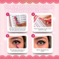 Step-by-step instructions for applying No Glue Rosea Lower Lashes