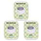 Three-pack set of No Glue Melora Lower Lashes for multiple applications