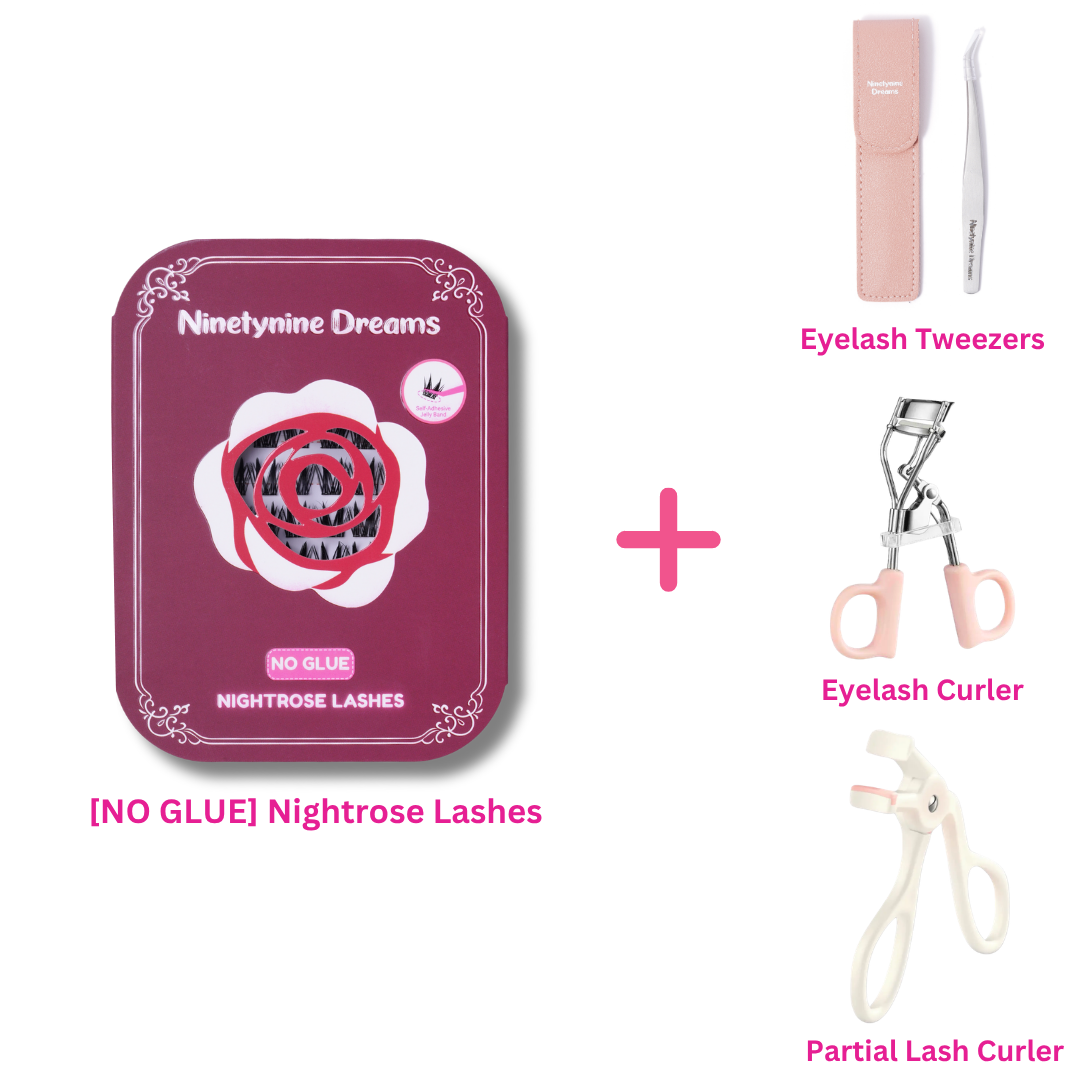 curler-bundle.jpg
[NO GLUE] Nightrose lash bundle including one pack of self-adhesive cluster lashes, eyelash curler, and partial lash curler.