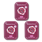 Three-pack bundle of [NO GLUE] Nightrose self-adhesive cluster lashes