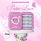 [NO GLUE] Petaline self-adhesive cluster lashes featuring a lightweight, beginner-friendly, dramatic lash style with a reusable jelly band.