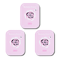 Three-pack bundle of [NO GLUE] Pinkwhisper self-adhesive cluster lashes.