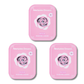 Three-pack bundle of [NO GLUE] Roseveil self-adhesive cluster lashes.