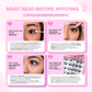 Important tips to read before applying [NO GLUE] Roseveil self-adhesive cluster lashes.