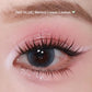 Close-up of Melora No Glue Lower Lashes applied for a natural lower lash enhancement.