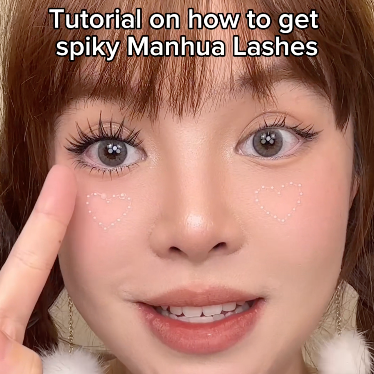 Tutorial video on applying 100PCS Fantasy Lashes for a dramatic, spiky anime-inspired eye look.