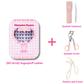 No Glue Sugarpluff Lashes bundle with lash curler and tweezers
