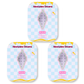Three-pack set of No Glue Vella Lower Lashes for extended wear and multiple applications