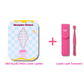 Vella No Glue Lower Lashes with precision lash tweezers.