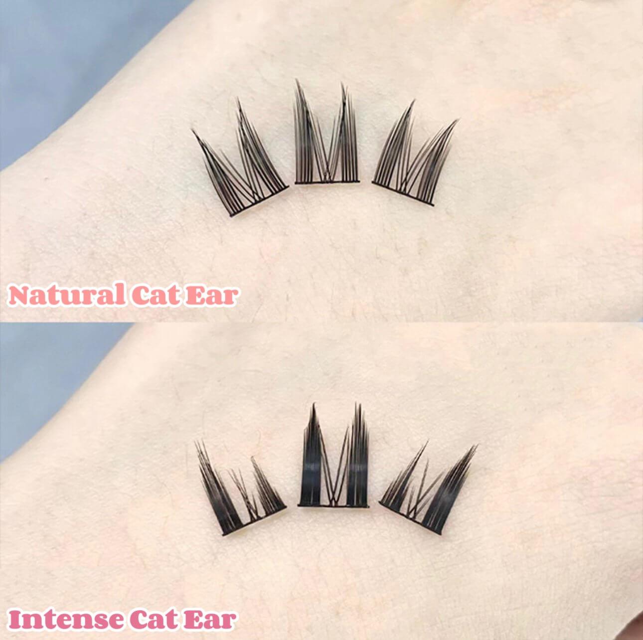 42PCs Intense Cat Ear Lashes - Ninetynine Dreams
