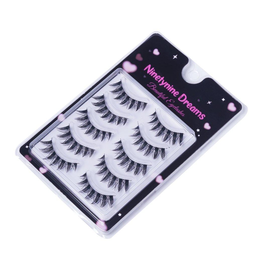 5 Pairs Bunny Ear Lashes - Ninetynine Dreams