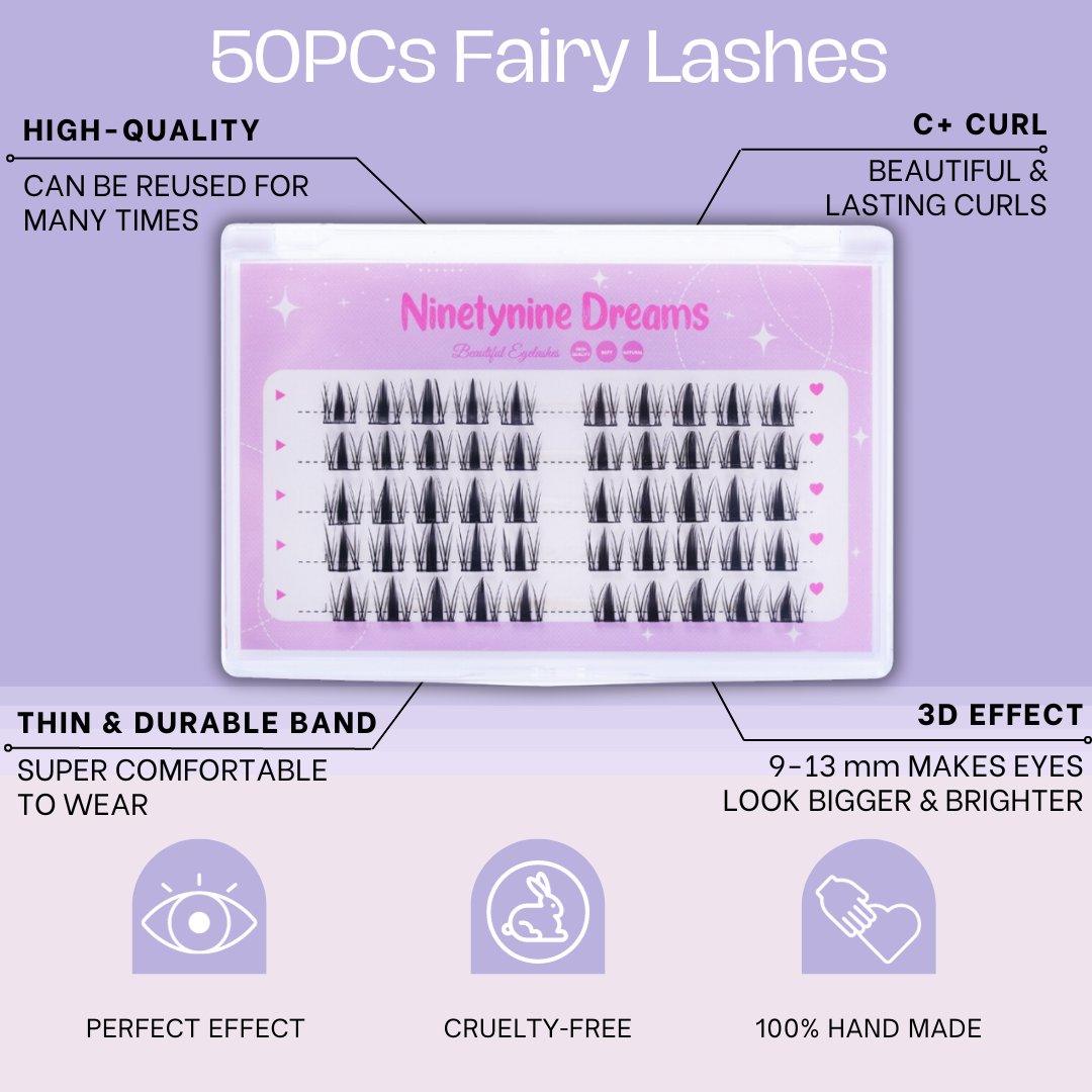 50PCs Fairy Lashe - Ninetynine Dreams