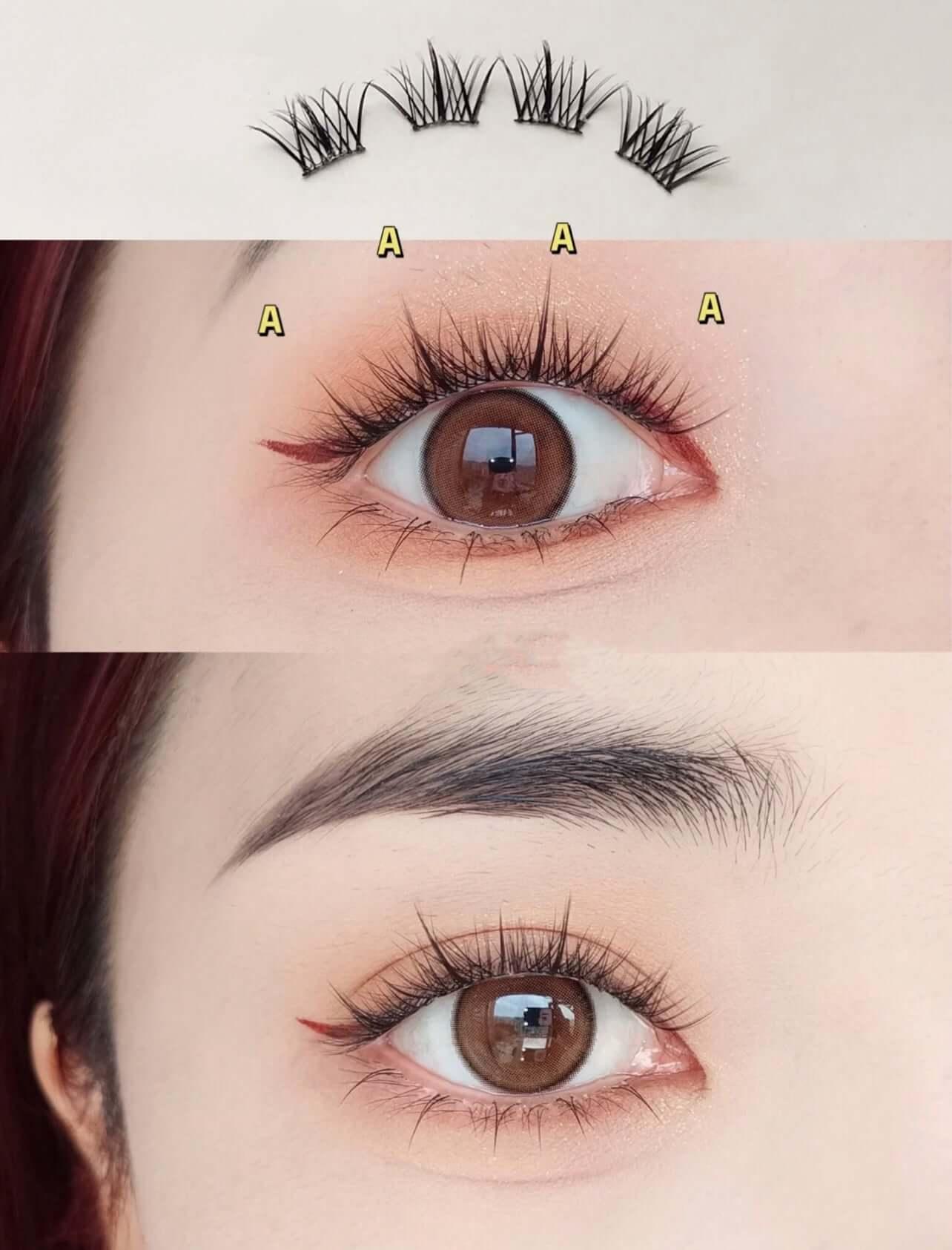 100PCs Easy-Three-Steps Lashes - Ninetynine Dreams