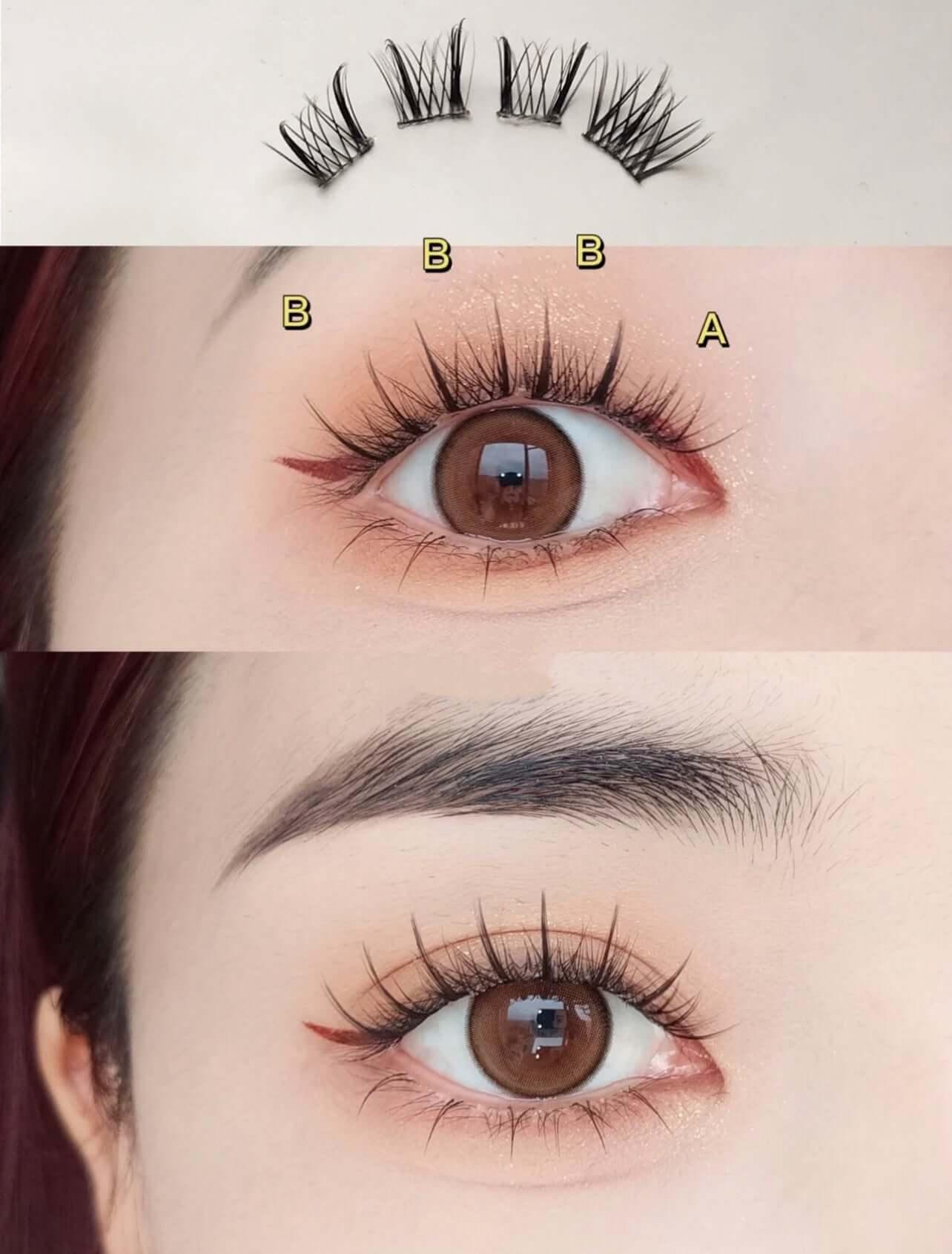 100PCs Easy-Three-Steps Lashes - Ninetynine Dreams